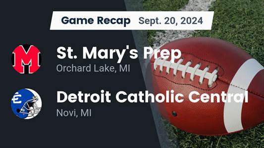 Football Game Preview: St. Mary's Prep Eaglets vs. Kettering Captains