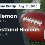 Football Game Recap: Goleman vs. Reagan