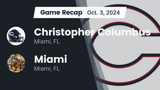 Football Recap: Columbus Skates Past Miami with Ease