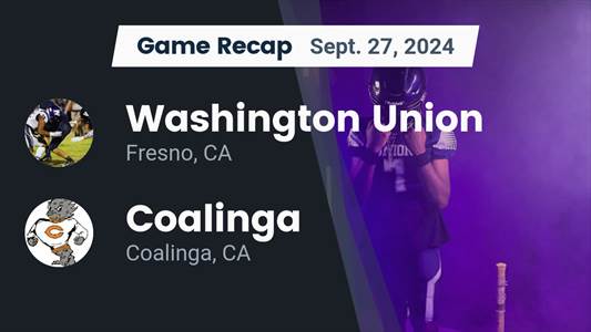 Football Game Preview: Washington Union Panthers vs. Kingsburg V
