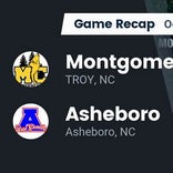 Football Game Recap: Asheboro Blue Comets vs. Montgomery Central Timberwolves