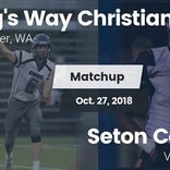 Football Game Recap: Seton Catholic vs. King's Way Christian