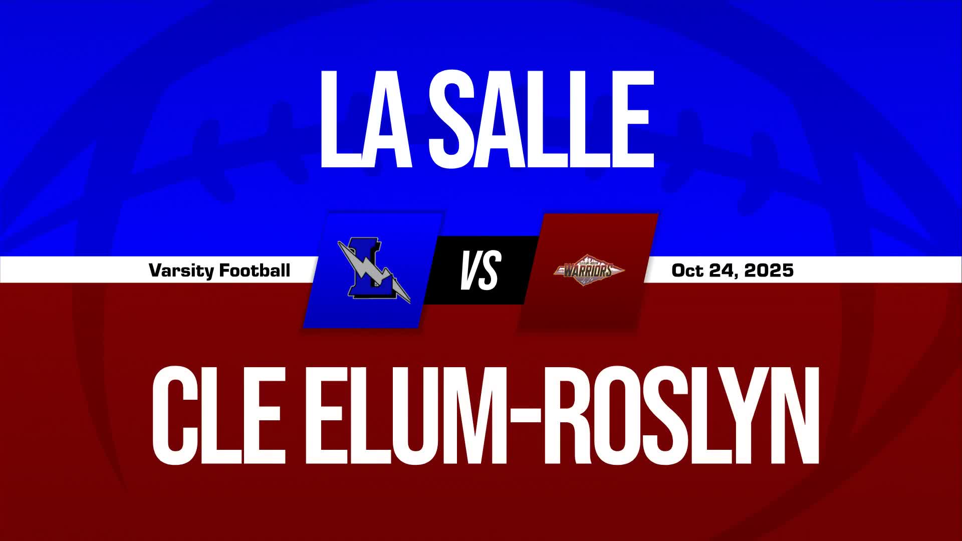 Football Game Preview: La Salle Lightning vs. Granger Spartans