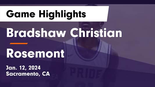 Basketball Game Preview: Bradshaw Christian The Pride vs. El Dorado Cougars