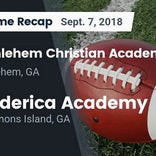 Football Game Recap: Frederica Academy vs. Heritage