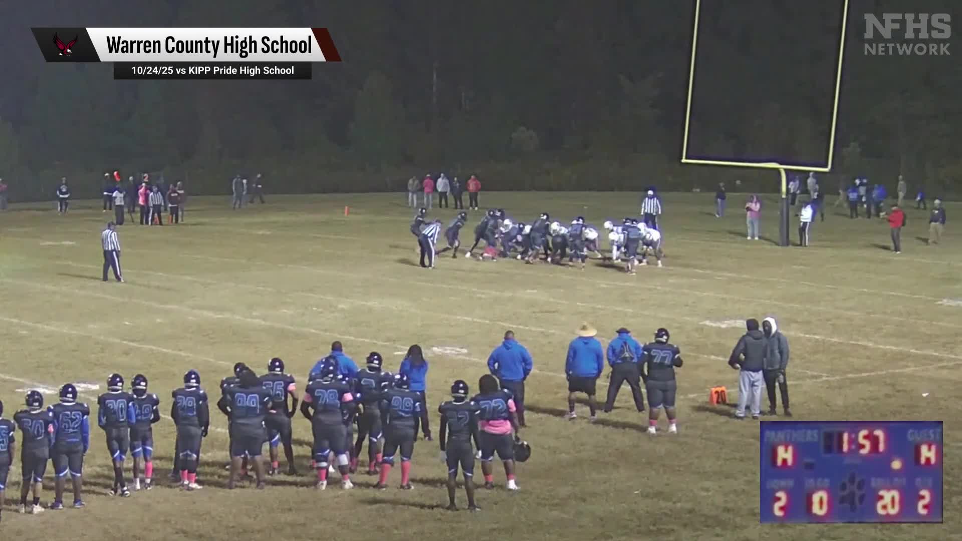 Football Recap: Warren County Piles Up the Points Against Northwest Halifax