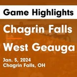 Chagrin Falls vs. West Geauga
