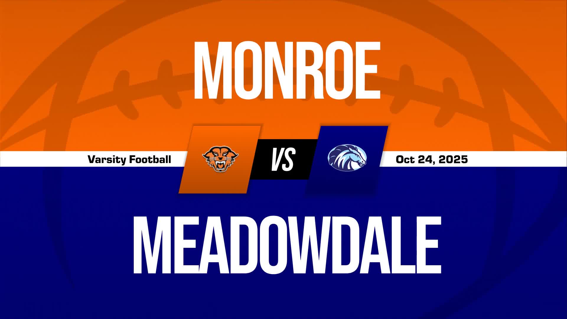 Football Recap: Meadowdale's Run of Five Straight  Wins Now Over + How To Watch