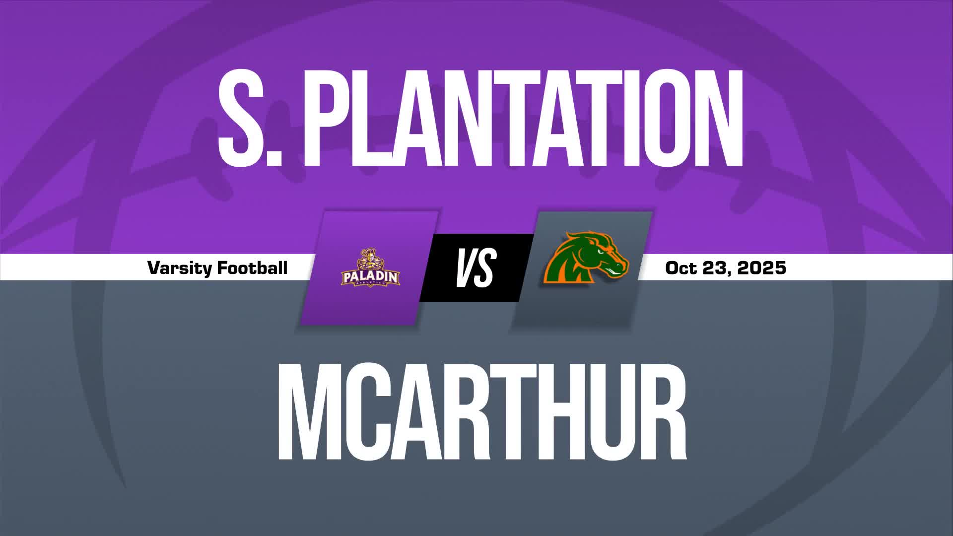 Football Game Preview: McArthur Mustangs vs. Everglades Gators + Official Tickets