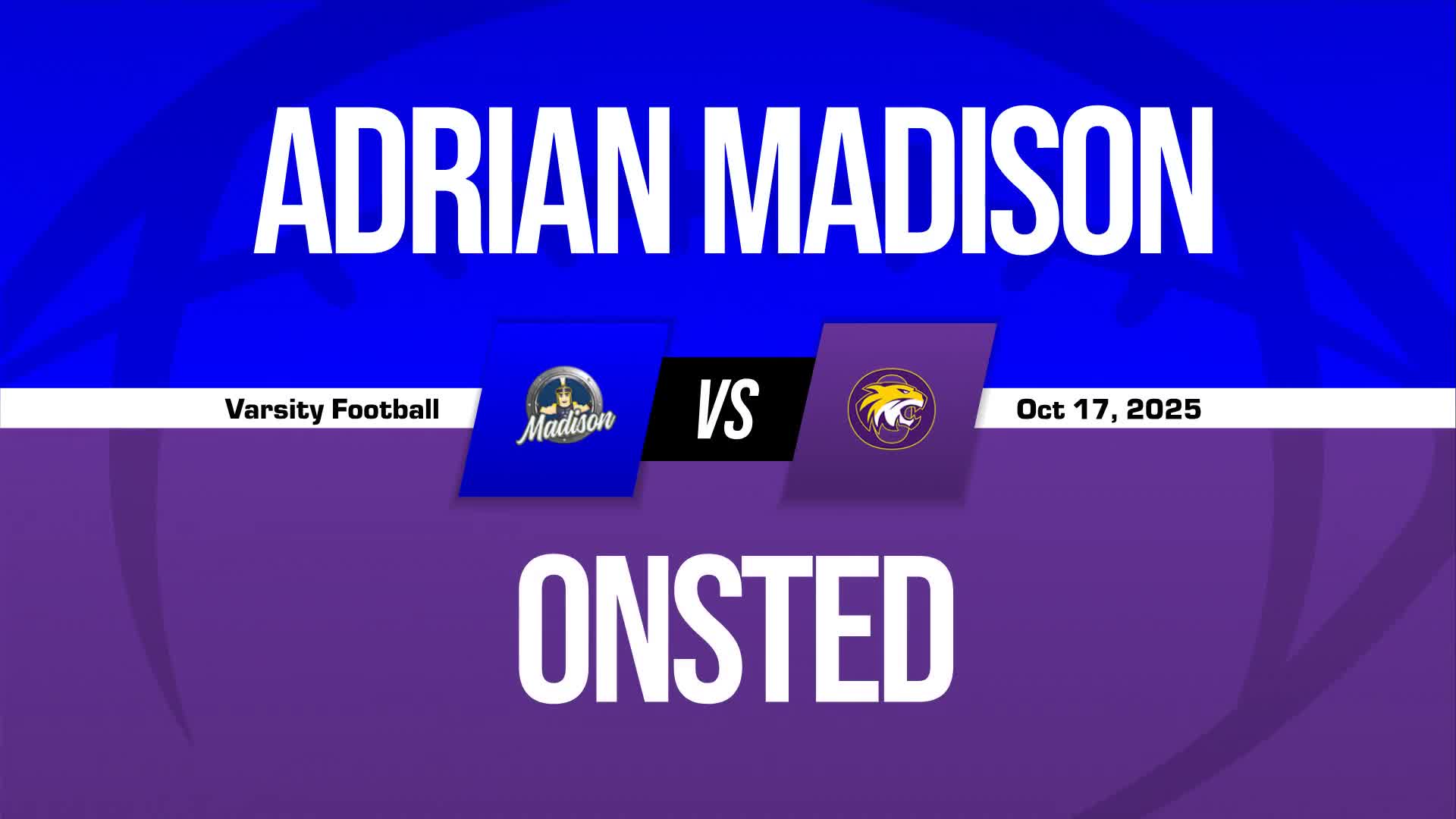 Football Game Preview: Onsted Wildcats vs. Ford Trojans