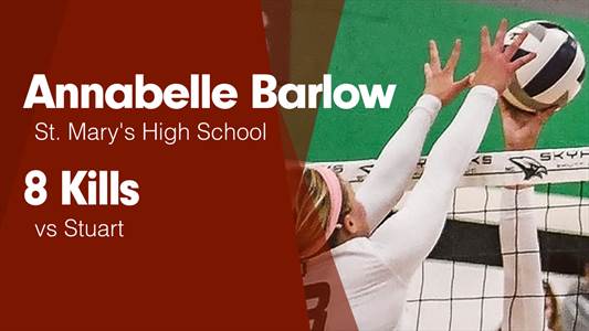 Annabelle Barlow Game Report: vs Randolph