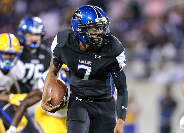 Armwood quarterback Devin Black had two touchdowns in the loss.