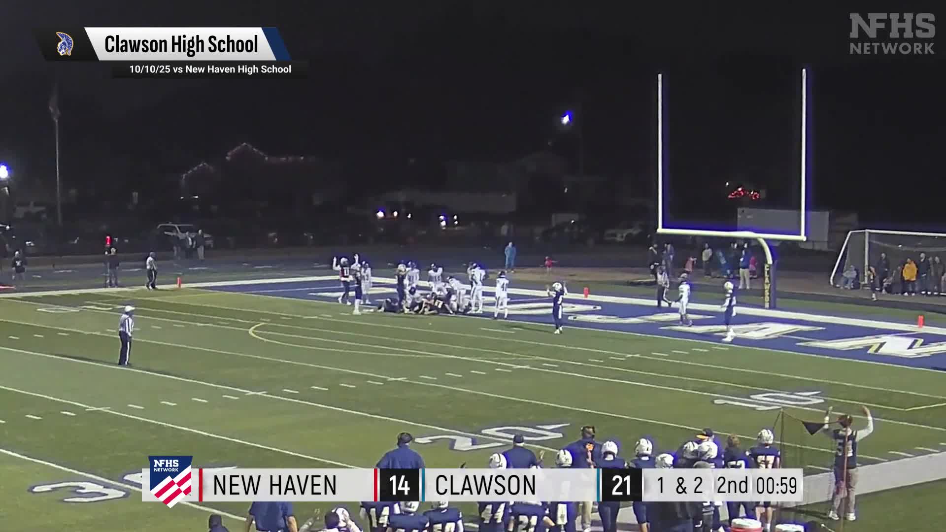 Football Recap: Clawson Extends Winning Streak to Five + How To Watch