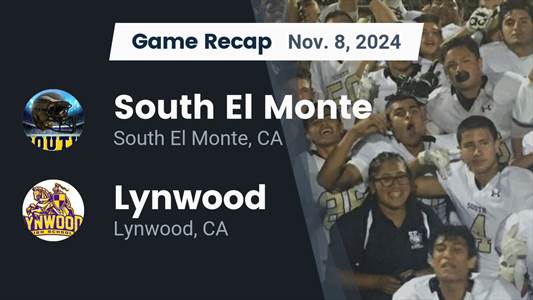 Football Recap: Jordan Sewell Leads Lynwood to Victory over El Monte