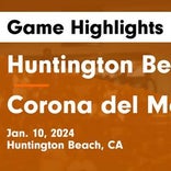 Corona del Mar piles up the points against Huntington Beach
