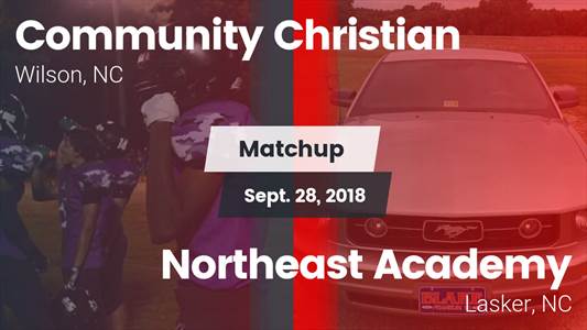 Football Game Recap: Community Christian vs. Northeast Academy
