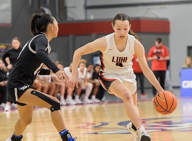 Long Island Lutheran point guard Kayleigh Heckel is the MaxPreps New York Player of the Year. The  junior has led the Crusaders to a No. 2 spot in the MaxPreps Top 25 while averaging more than 16 points per game. (Photo: Darin Sicurello)