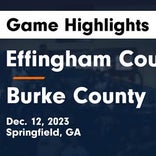 Burke County vs. Horse Creek Academy