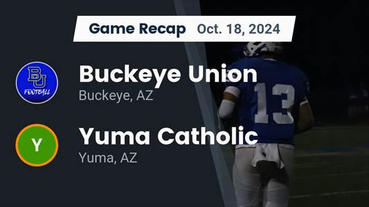 Football Recap: Buckeye Comes Up Short