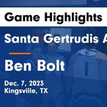 Basketball Game Recap: Ben Bolt Badgers vs. Kaufer Seahawks