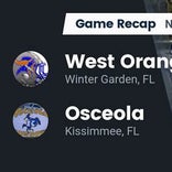 Football Game Recap: West Orange Warriors vs. Osceola Kowboys