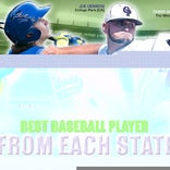 Best baseball player in each state