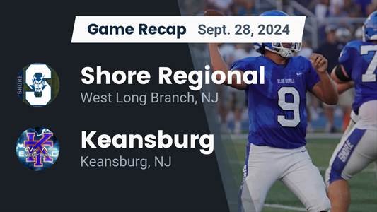 Football Recap: Shore Regional Piles Up the Points Against Keansburg
