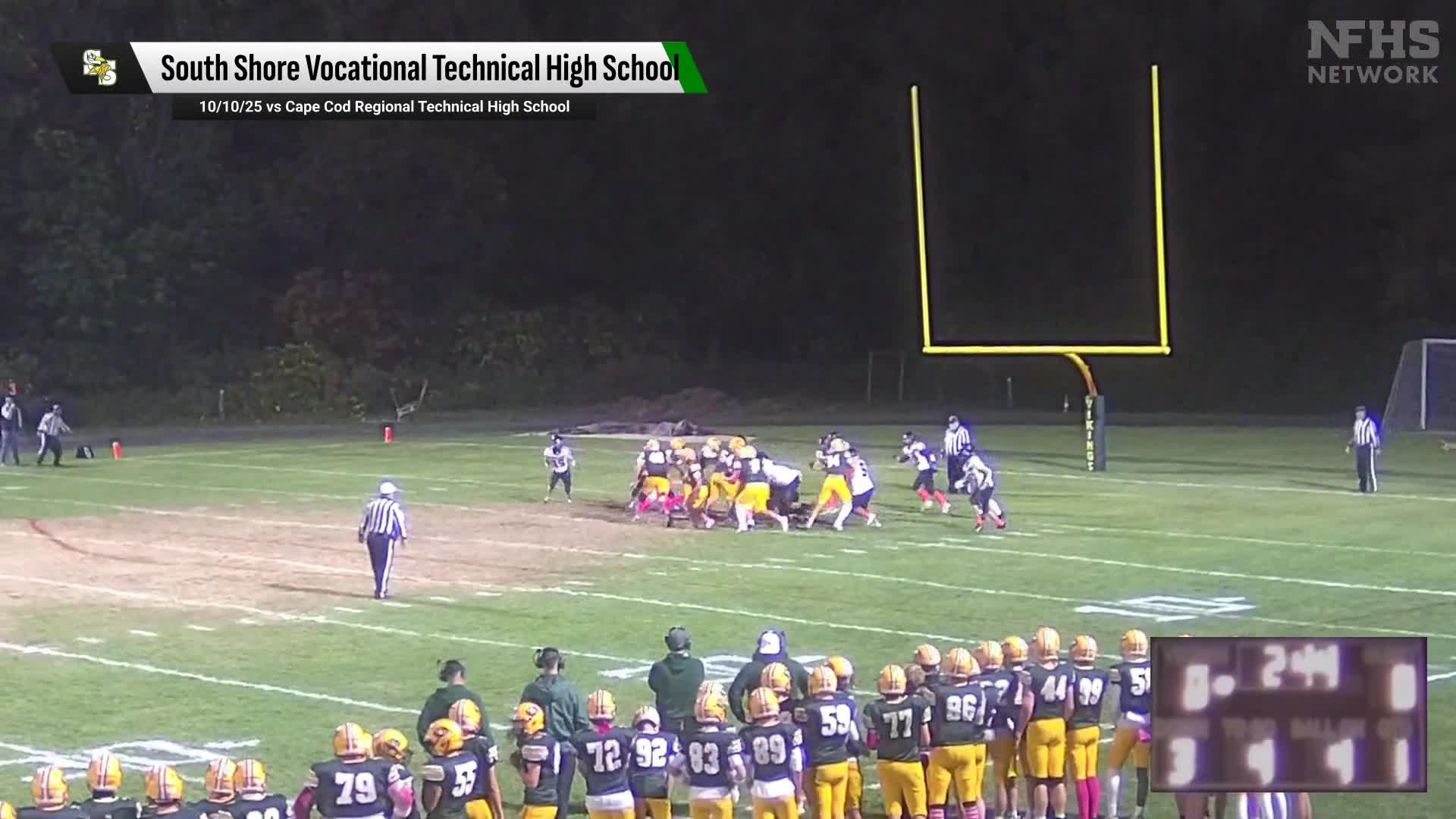 Football Recap: South Shore Vo-Tech Piles Up the Points Against Southeastern RVT + How To Watch