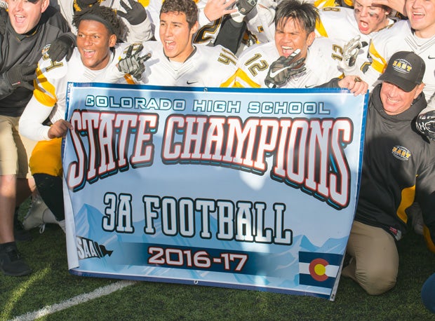 Pueblo East notched a three-peat in football this season.