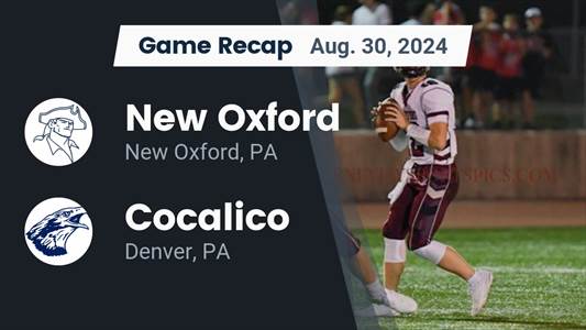 Football Recap: Cocalico Falls Despite Big Games from  Dane Horn