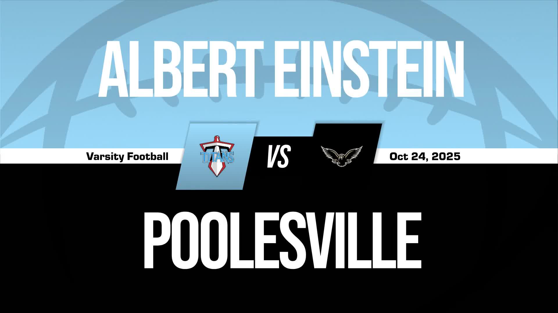 Football Game Preview: Einstein Titans vs. Wheaton Knights + How To Watch