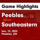 Basketball Game Recap: Southeastern Panthers vs. Peebles Indians
