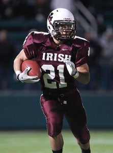 Mike Messina had a 50-yard TD run
that put win away for Aquinas.