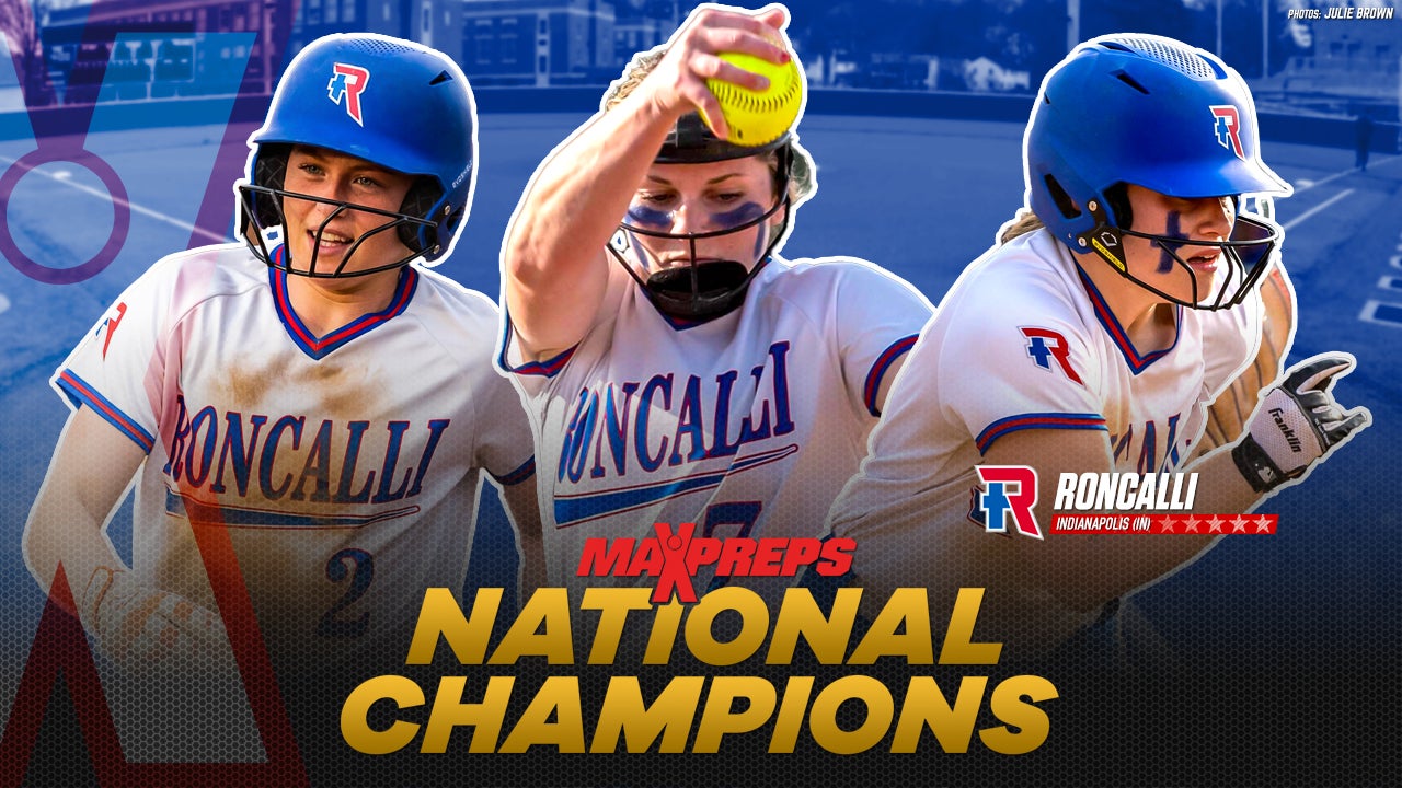 High school softball rankings Roncalli named MaxPreps National
