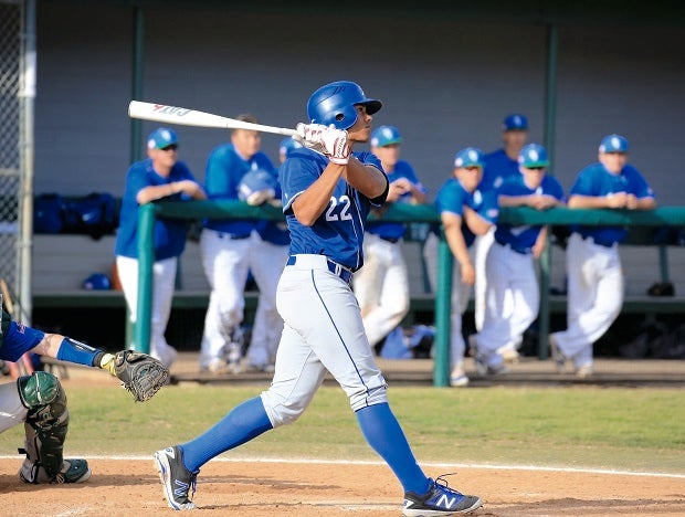 Calvin Mitchell, shown last season, had a home run last week to help Rancho Bernardo defeat Granite Hills.