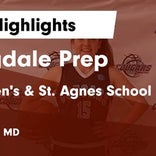 Basketball Game Recap: St. Stephen's & St. Agnes Saints vs. Collegiate Cougars