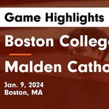 Basketball Game Recap: Malden Catholic Lancers vs. Millbury Woolies