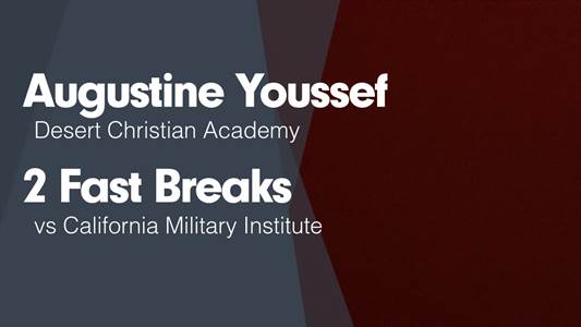 Augustine Youssef Game Report: @ Twentynine Palms