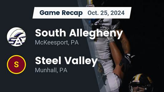 Football Recap: South Allegheny Takes a Loss