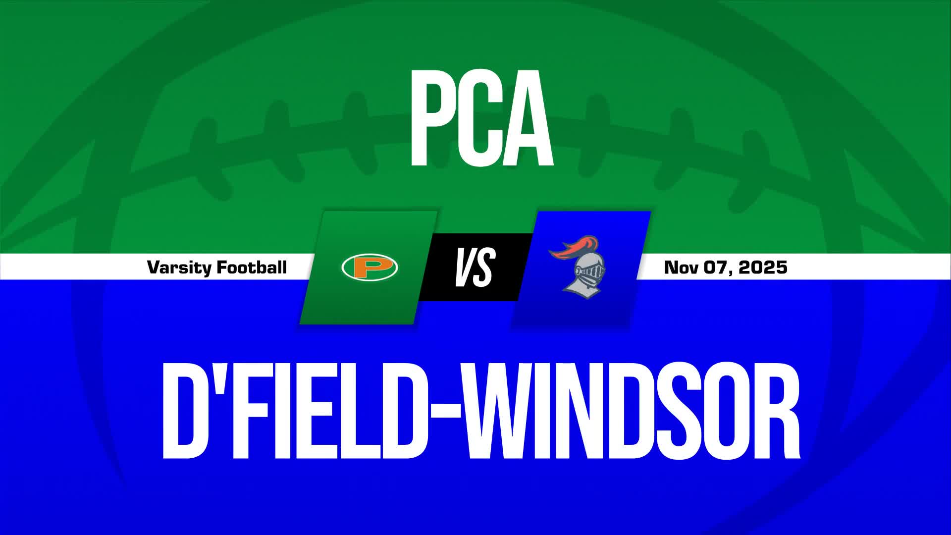 Football Game Preview: Deerfield-Windsor Knights vs. Westfield School Hornets + How To Watch