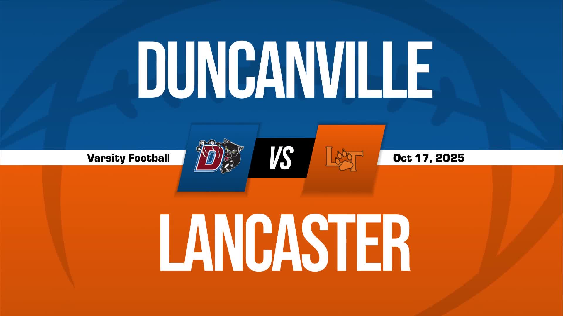Football Game Preview: Lancaster Tigers vs. DeSoto Eagles + How To Watch