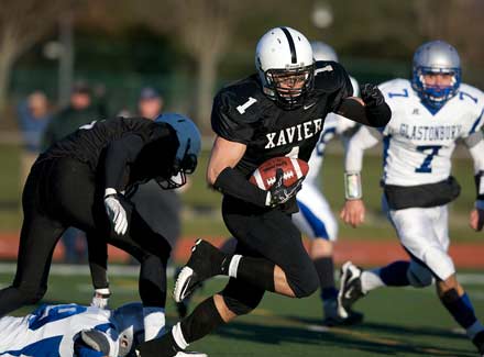 Xavier High's Graham Stewart.