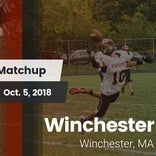 Football Game Recap: Winchester vs. Belmont