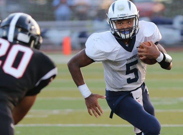 Sandusky quarterback Ja'Vez Alexander was the Co-Offensive player of the year in Division III with Trotwood-Madison's Ra'Veion Hargrove.