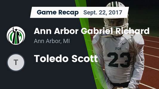 Football Game Preview: Gabriel Richard vs. Universal Academy