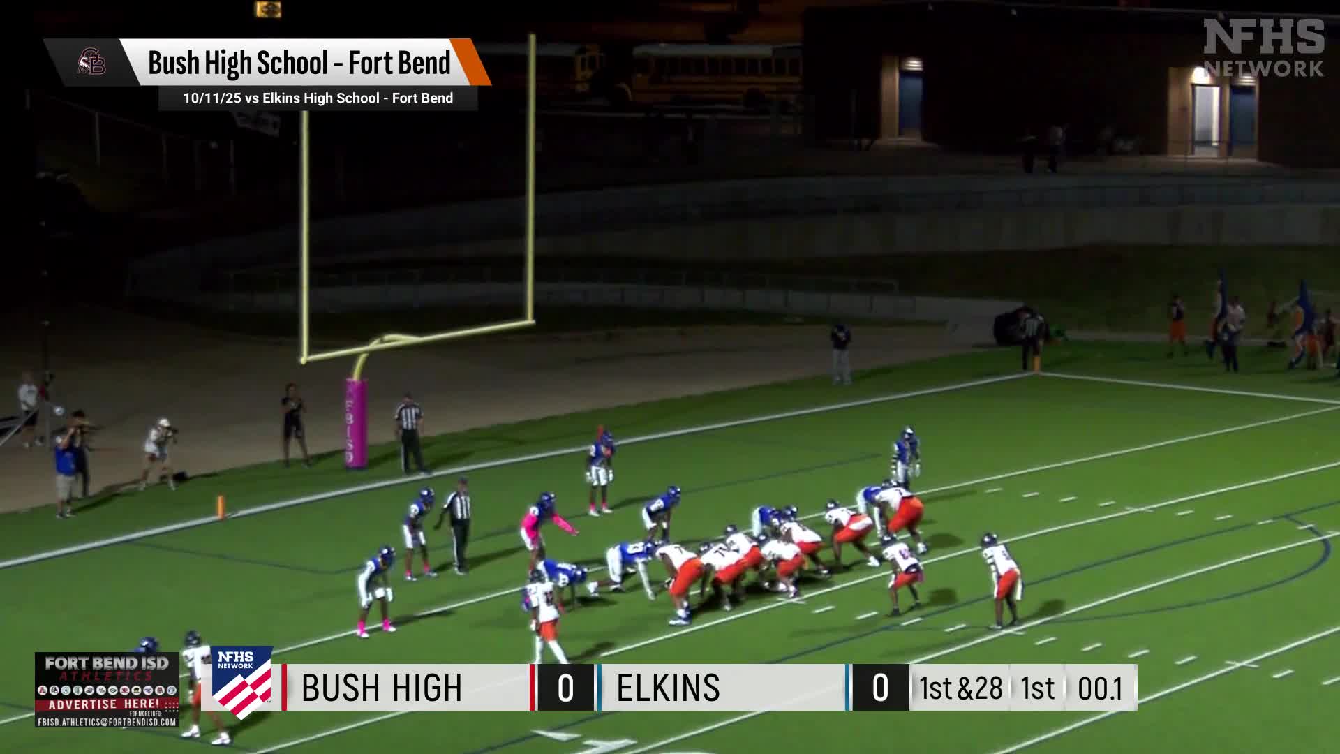 Football Recap: Fort Bend Austin Drops Highest Score of Season Against Fort Bend Bush + How To Watch