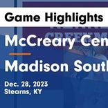 Basketball Game Recap: McCreary Central Raiders vs. Bluegrass United Bluehawks