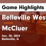 Myles Liddell and  Daylen Byrd secure win for Belleville West