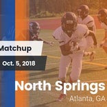Football Game Recap: North Springs vs. Decatur