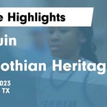 Midlothian Heritage takes loss despite strong efforts from  Ava Batty and  Grace Sweeney
